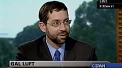 Gal Luft, az Institute for the Analysis of Global Security igazgatója