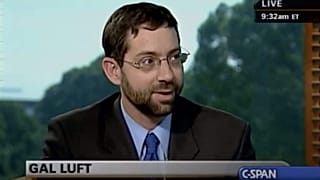 Gal Luft, az Institute for the Analysis of Global Security igazgatója
