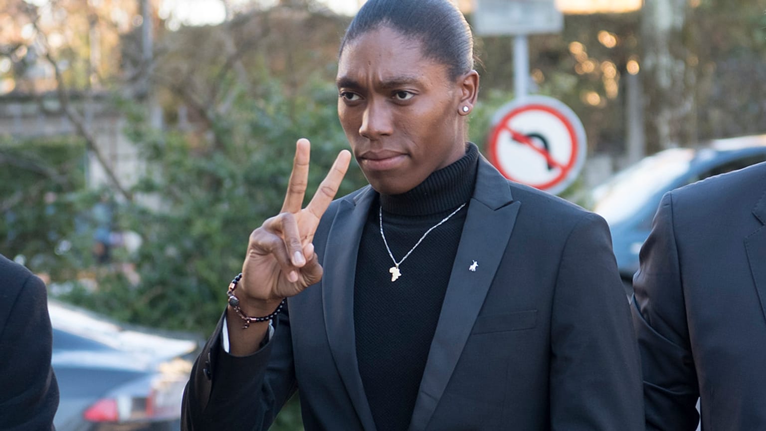 Caster Semenya im Februar 2019 in Lausanne vor dem Sportgericht