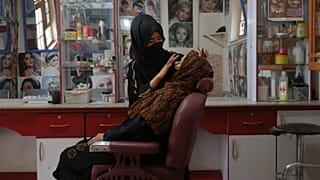 آرایشگاهی در افغانستان
