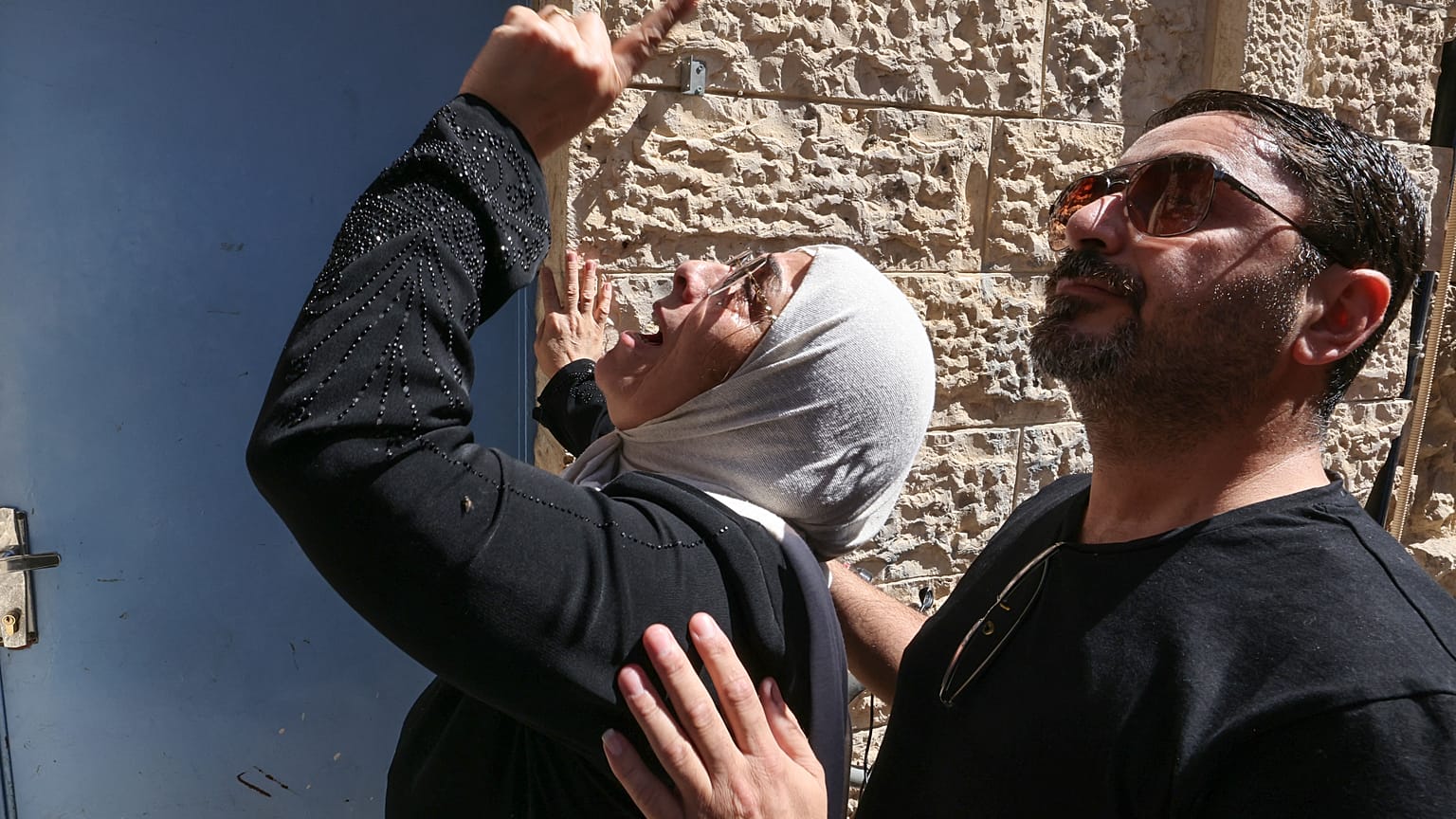 نورا صب لبن التي طردت من بيتها في القدس الشرقية