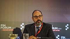 O Ηλίας Λεκκός, επικεφαλής οικονομικής ανάλυσης του Ομίλου Πειραιώς στο FinForum2023