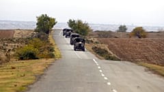 Dağlık Karabağ'dan çekilen Ermeni birlikler (arşiv) 