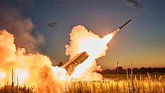 Raketenabschuss in der Ukraine
