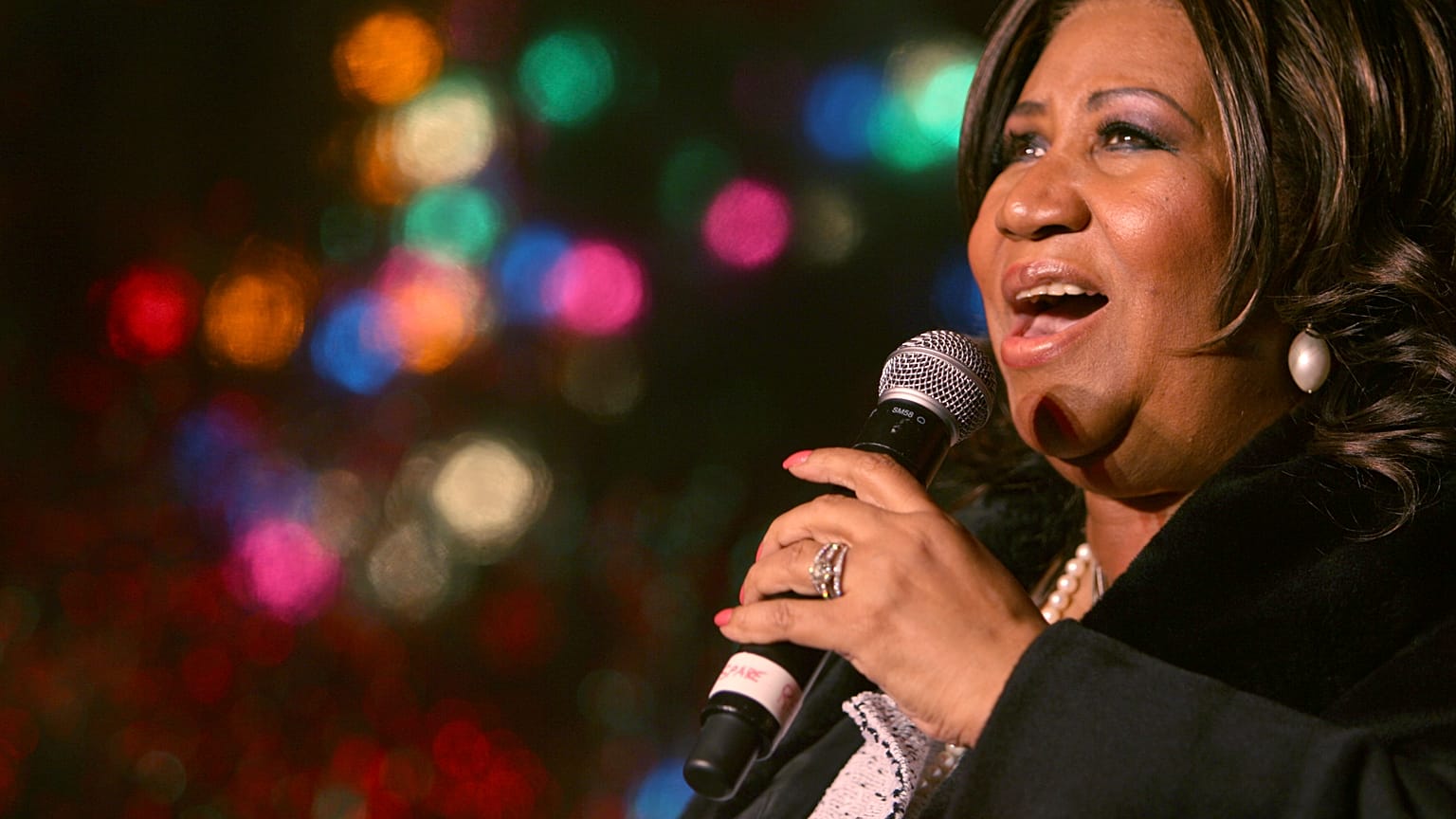 "Queen of Soul" Aretha Franklin
