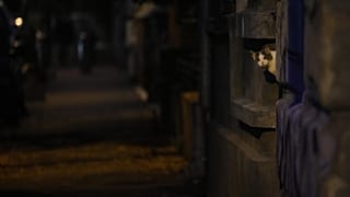 Fotónk illusztráció: sötét utca Bukarestben