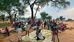 Sudanese refugees in Chad