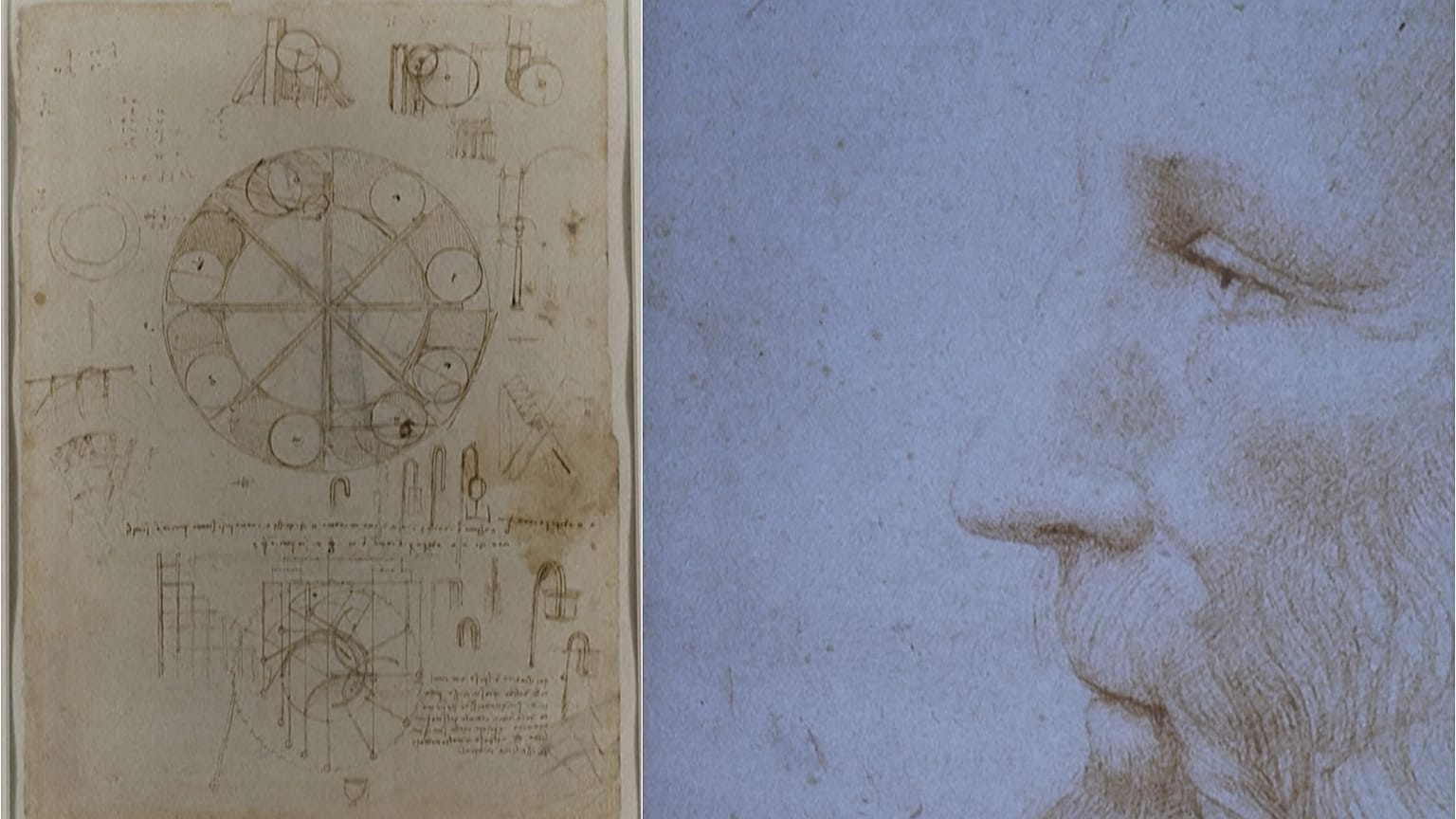 "He fancied himself an engineer before he fancied himself an artist, and the evidence is in his drawings," says Richard Reyes-Gavilan.