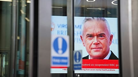 BBC news anchor Huw Edwards.