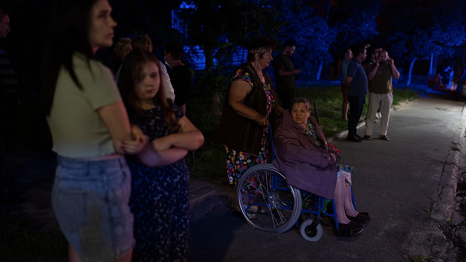 Attaque nocturne russe à Kyiv