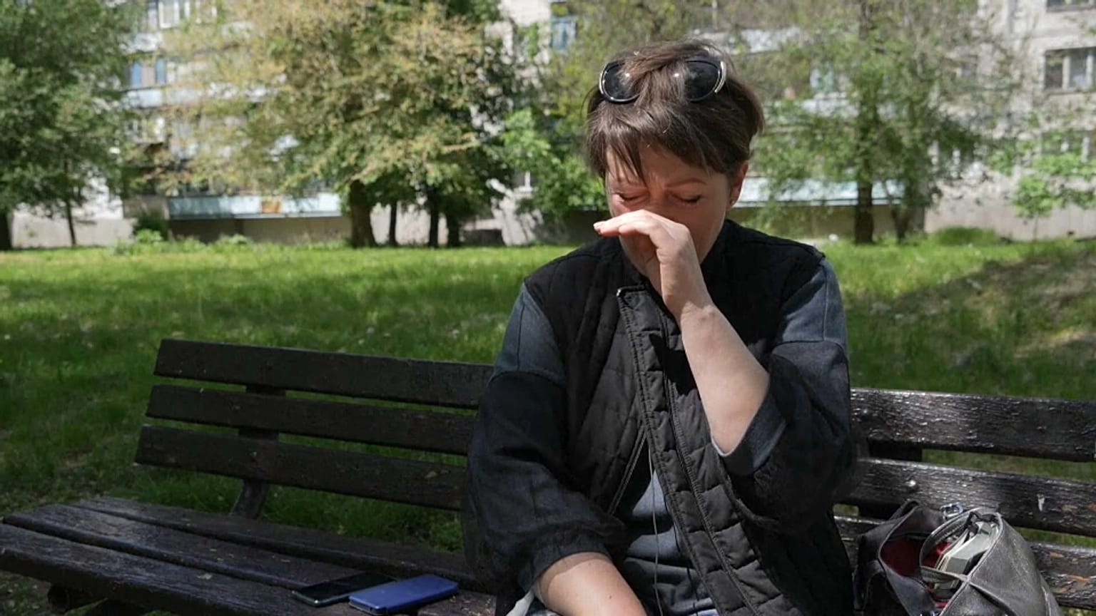 Olena Yahupova, ex prigionera in mano ai russi
