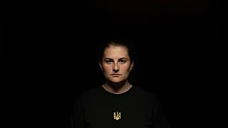 Egy orosz börtönből szabadult ukrán civil, Viktorija Andrusa portréja