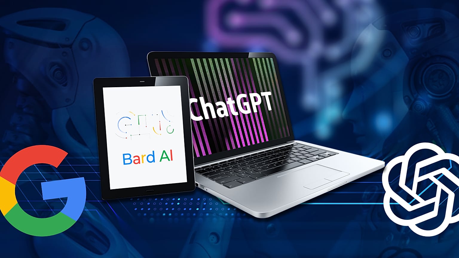 Google a lancé "Bard" en Europe pour concurrencer Microsoft
