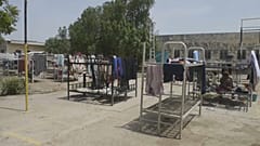 Un camp de réfugiés à Khartoum