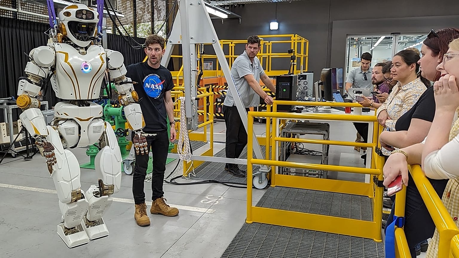 Il robot Valchiria della NASA in preparazione per i viaggi su Marte e sulla Luna
