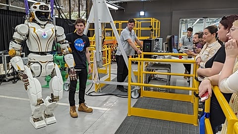 NASA’s Valkyrie Robot In Preparation For Mars And Moon Trips