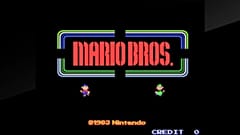 Mario Bros. title screen