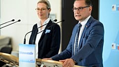 Alice Weidel és Tino Chrupalla, az AfD vezetői