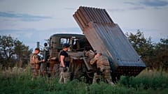 Украинские солдаты в районе Бахмута
