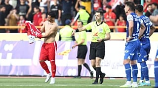 عیسی آل کثیر در دربی ۱۰۰ تهران