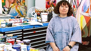 In the studio: US artist Christina Quarles