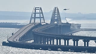 Imagen de archivo del puente de Kerch.