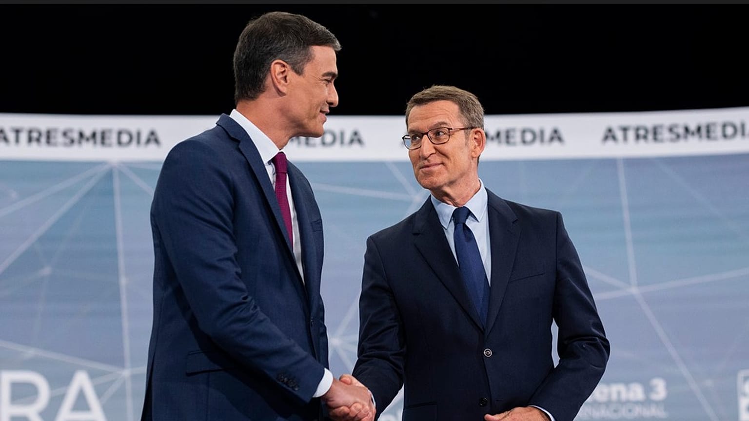 Pedro Sánchez y Alberto Núñez Feijóo