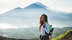 Les touristes pourraient bientôt se voir interdire l'ascension des montagnes de Bali.