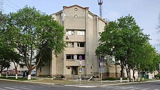 A szakadárállam nemzetbiztonsági minisztériumának épülete 2022-ben
