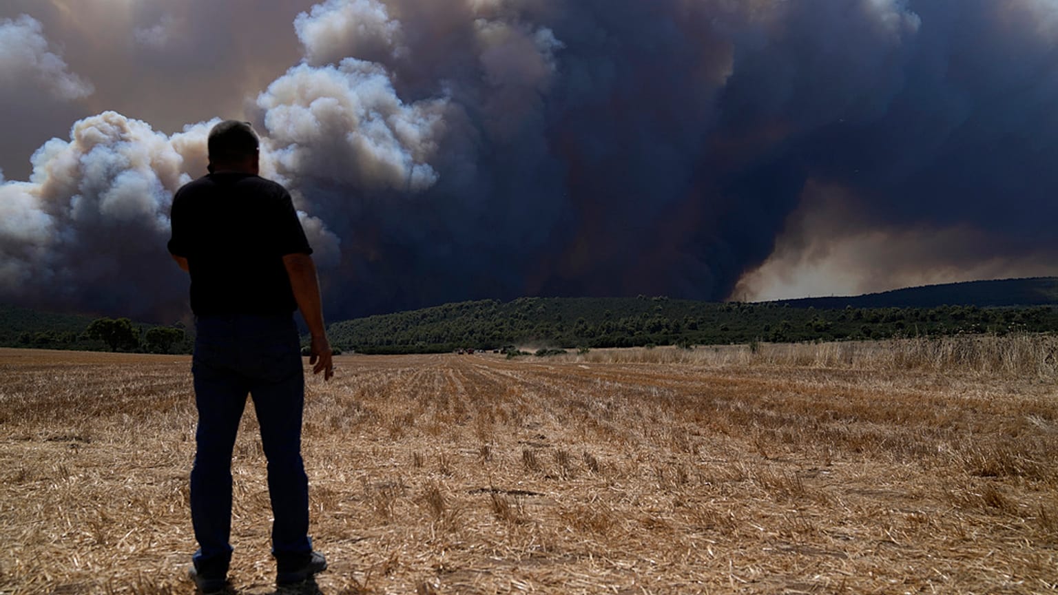 Incendi e caldo torrido