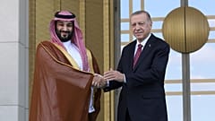  رجب طیب اردوغان و محمد بن سلمان