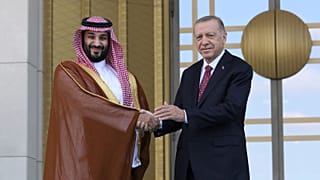  رجب طیب اردوغان و محمد بن سلمان