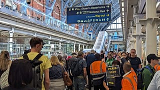 Users of Eurostar's new SmartCheck system can skip the queues at St Pancras International station.