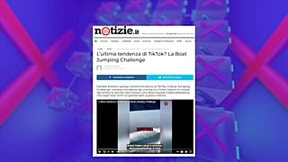 Le faux défi Tik Tok a été repris par de nombreux médias dans le monde.