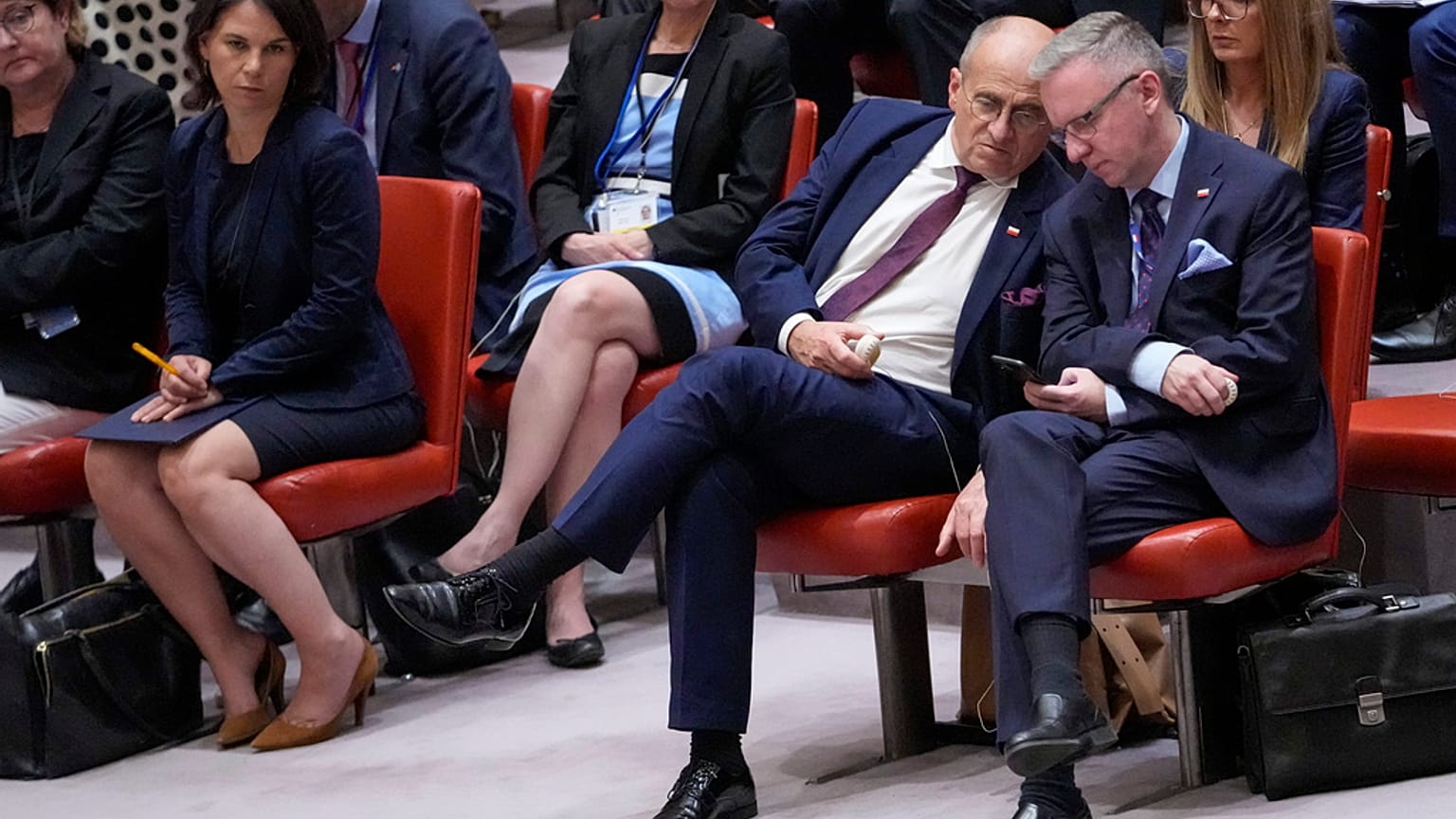 Deutschlands Außenministerin Annalena Baerbock im UN-Sicherheitsrat