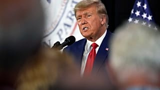 Trump a Cedar Rapids, in Iowa. (18.7.2023)