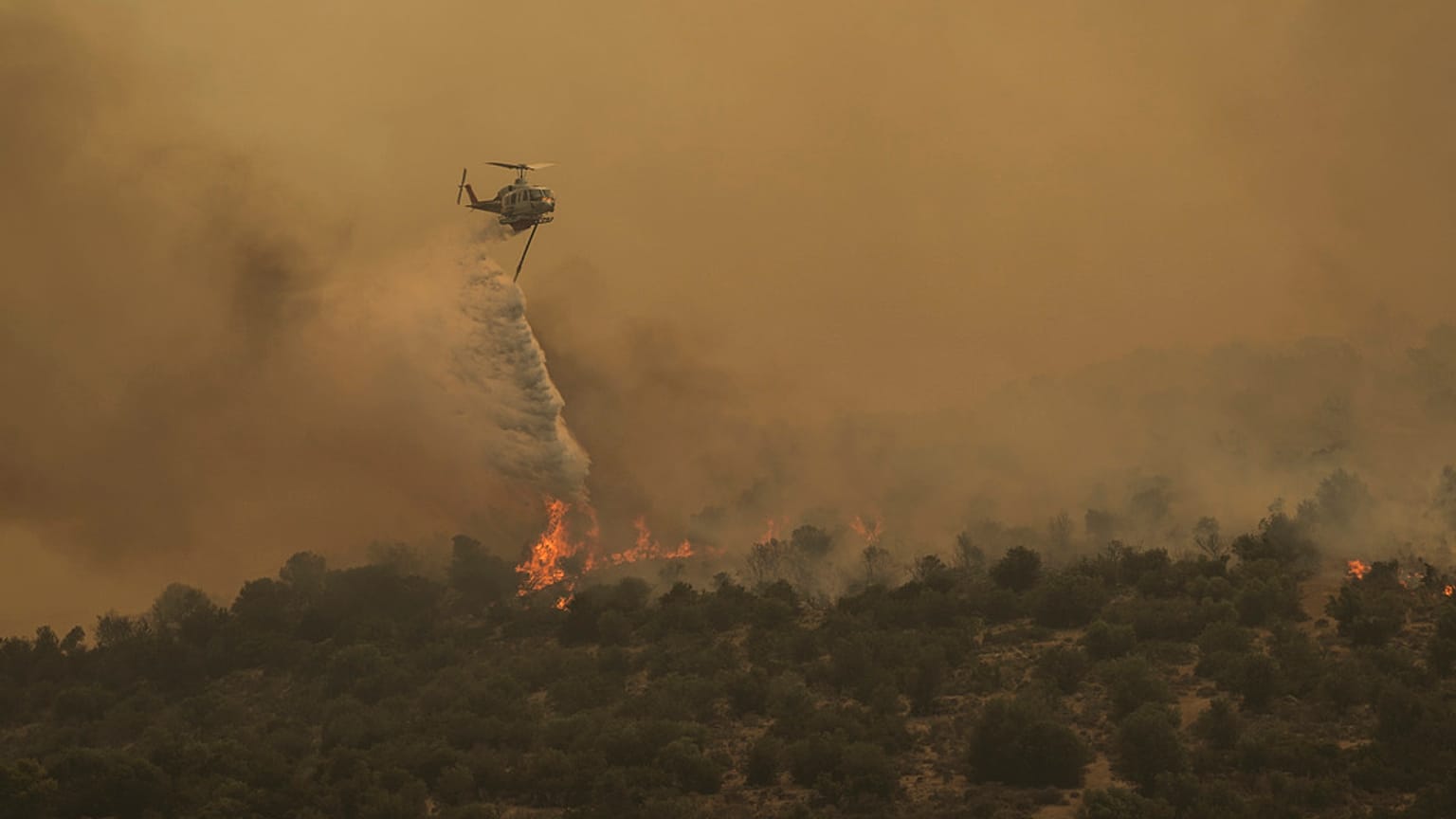 Incendie en Grèce