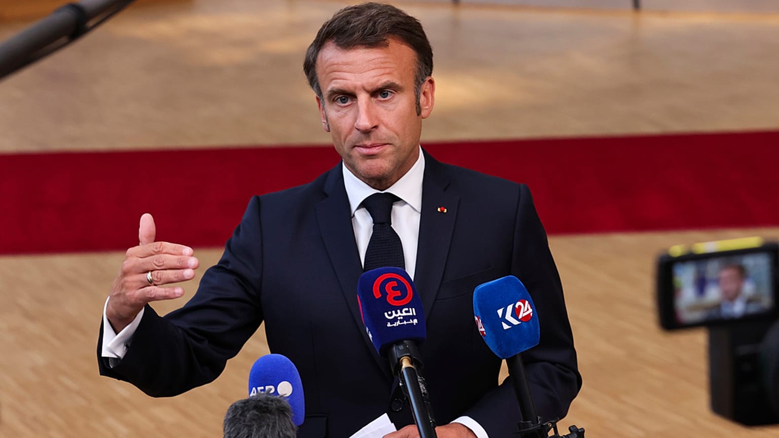 Fransa Cumhurbaşkanı Emmanuel Macron