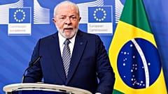 El Presidente brasileño, Luiz Inácio Lula da Silva, viajó a Bruselas para asistir a la cumbre UE-CELAC.