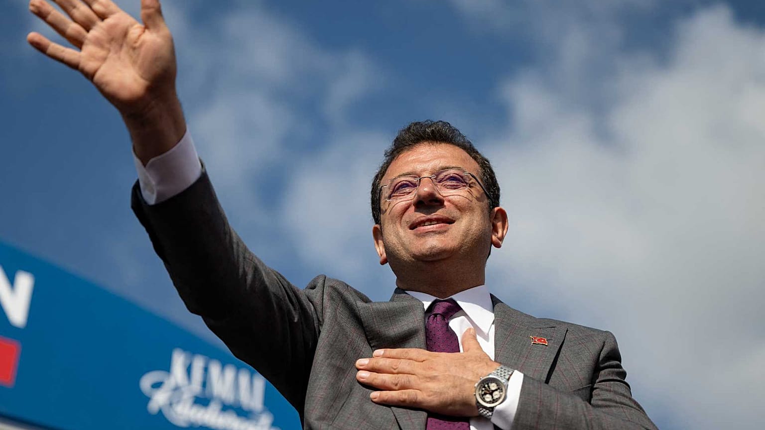 İstanbul Büyükşehir Belediye Başkanı Ekrem İmamoğlu