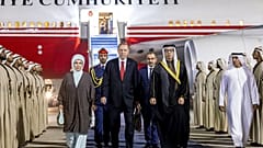 الرئيس التركي في الإمارات