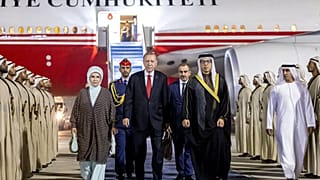 الرئيس التركي في الإمارات