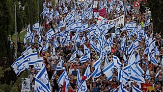 الاحتجاجات في تل أبيب