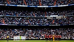 مباراة بين ريال مدريد والميريا في ملعب سانتياغو برنابيو في مدريد، إسبانيا، الأربعاء 29 أبريل 2015.