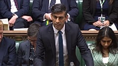 UK Prime Minister Rishi Sunak made the apology in the House of Commons. 