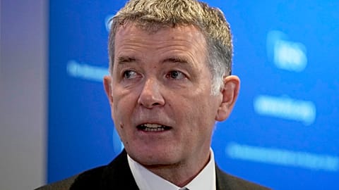 Richard Moore, the Chief of Britain's Secret Intelligence Service, also known as MI6.