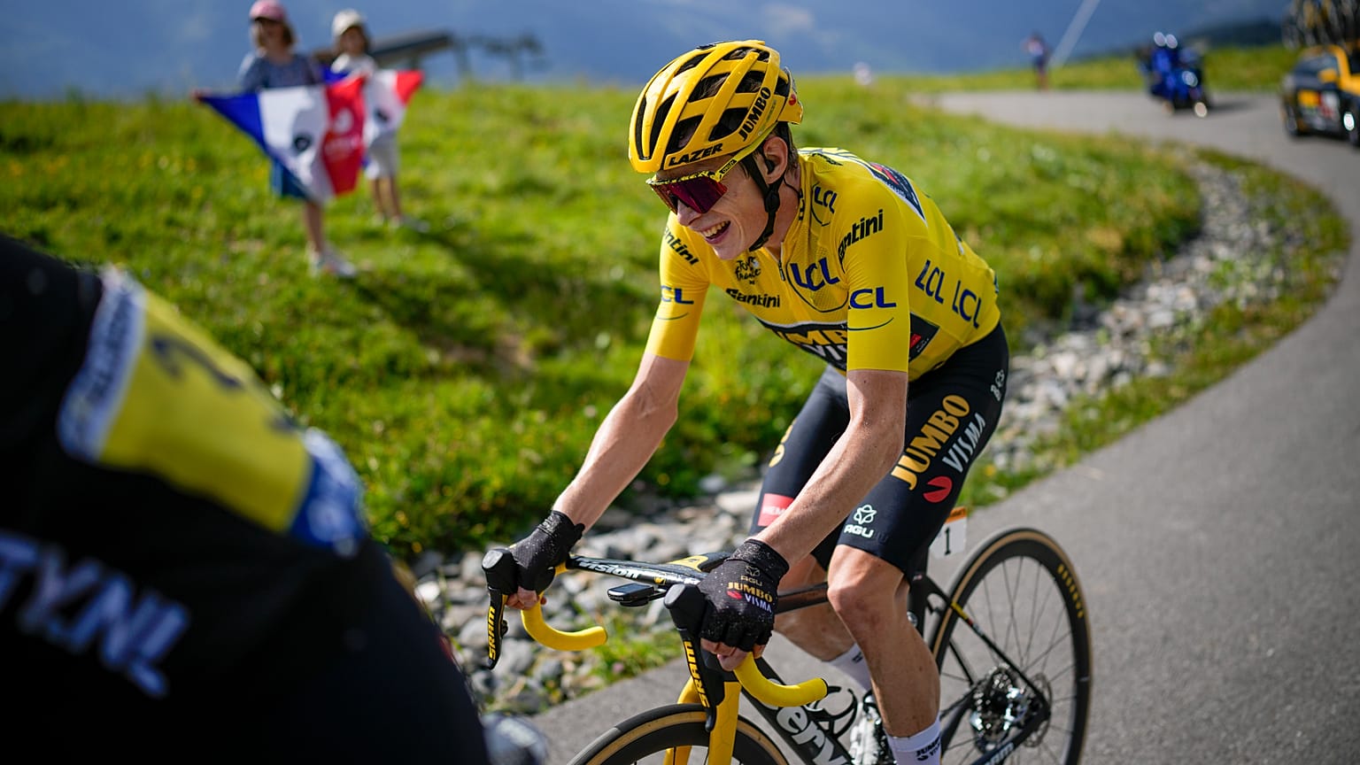Jonas Vingegaard lors de la 17ème étape du Tour de France 2023