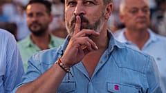 Il leader di Vox Santiago Abascal 