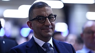 Жан Мессиа на слёте националистов и монархистов "Французского действия", май 2023 года.