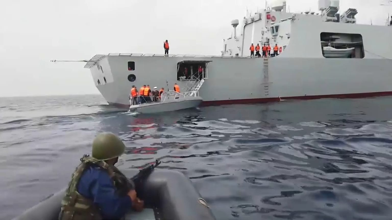 Кадр из видео минобороны РФ